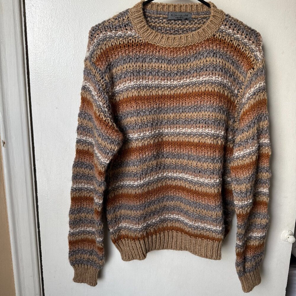 Elsamanda Anthropologie Made in Italy Wool Alpaca Blend Sweater Women’s L